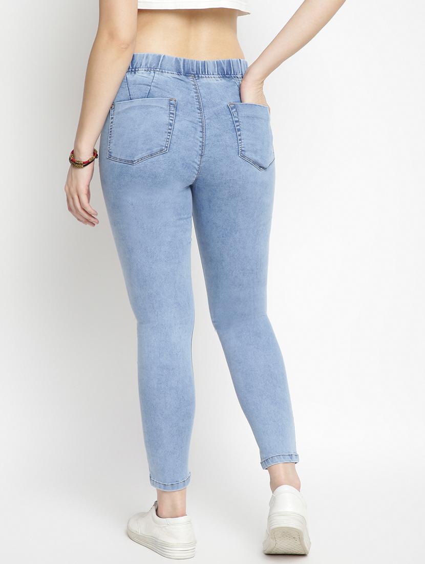 mid rise solid jegging - 17874606 - Standard Image - 2