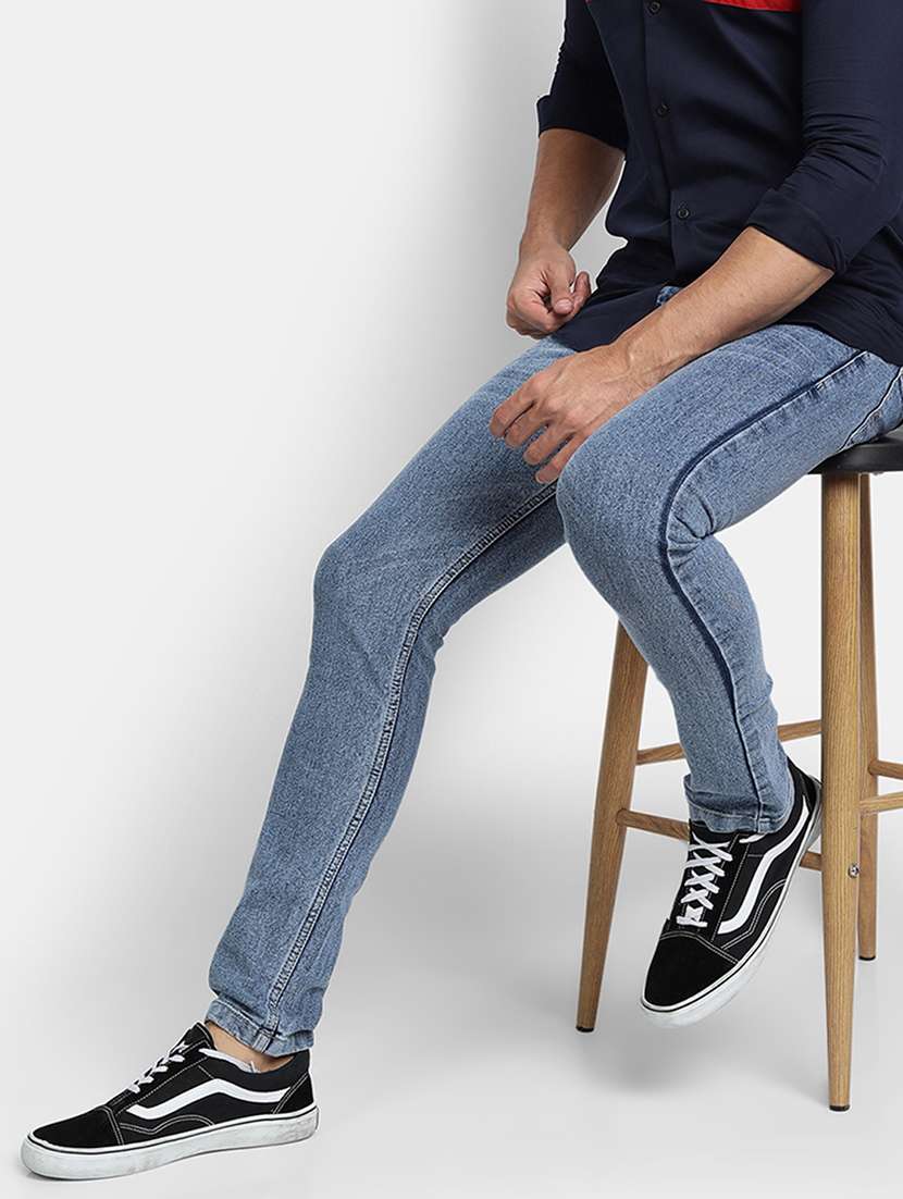 mens slim fit plain jeans - 17874812 -  Standard Image - 2