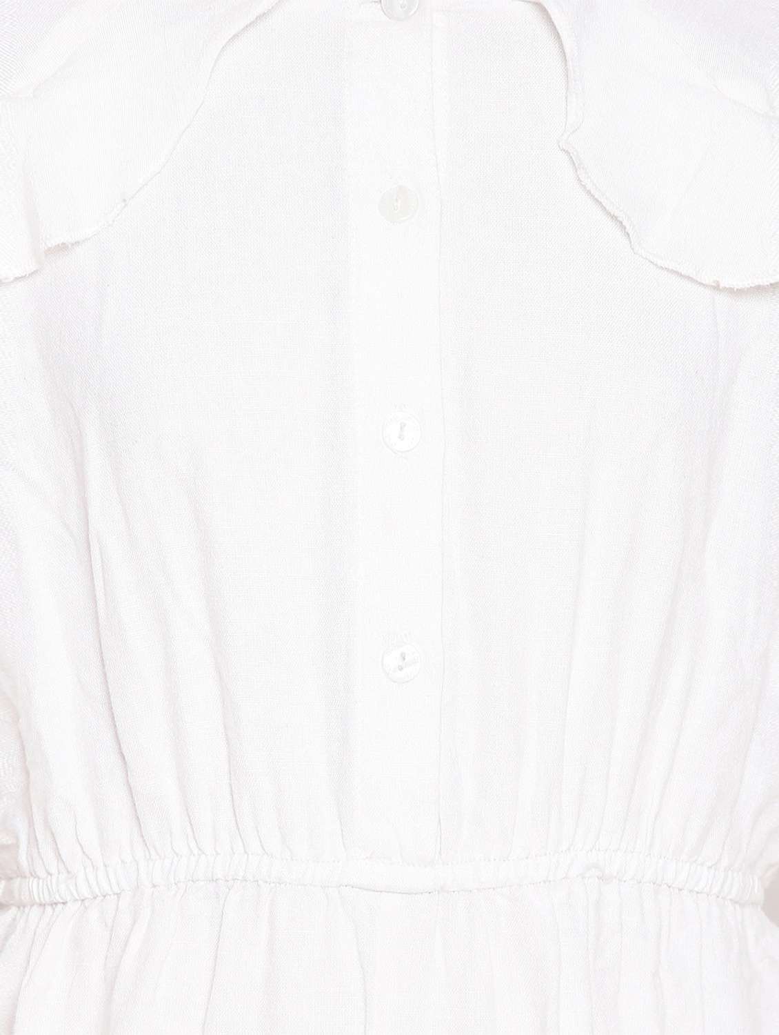 white solid full length jumpsuit - 17875339 - Standard Image - 2