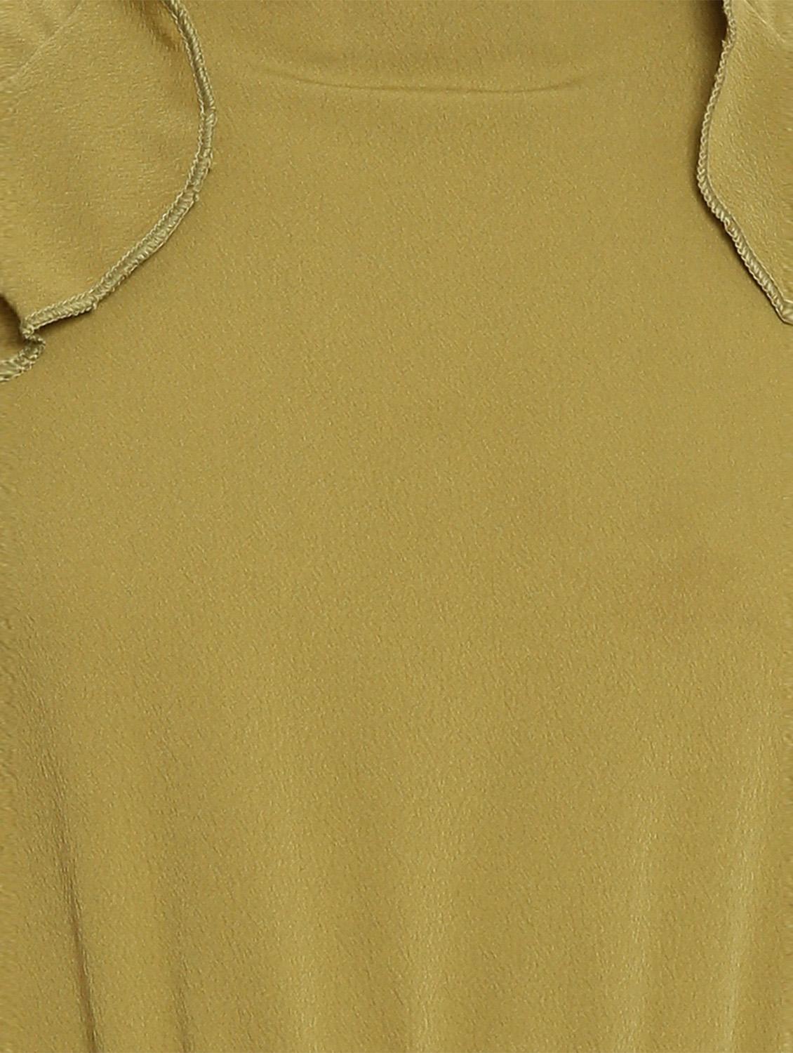 olive green solid full length jumpsuit - 17875340 - Standard Image - 2