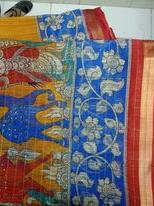 madhubani silk saree ..hand wash - 17882834 - Standard Image - 7