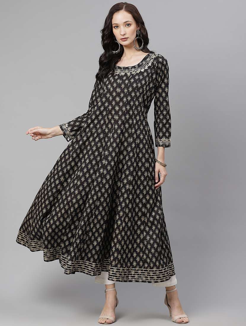 women's flared kurta