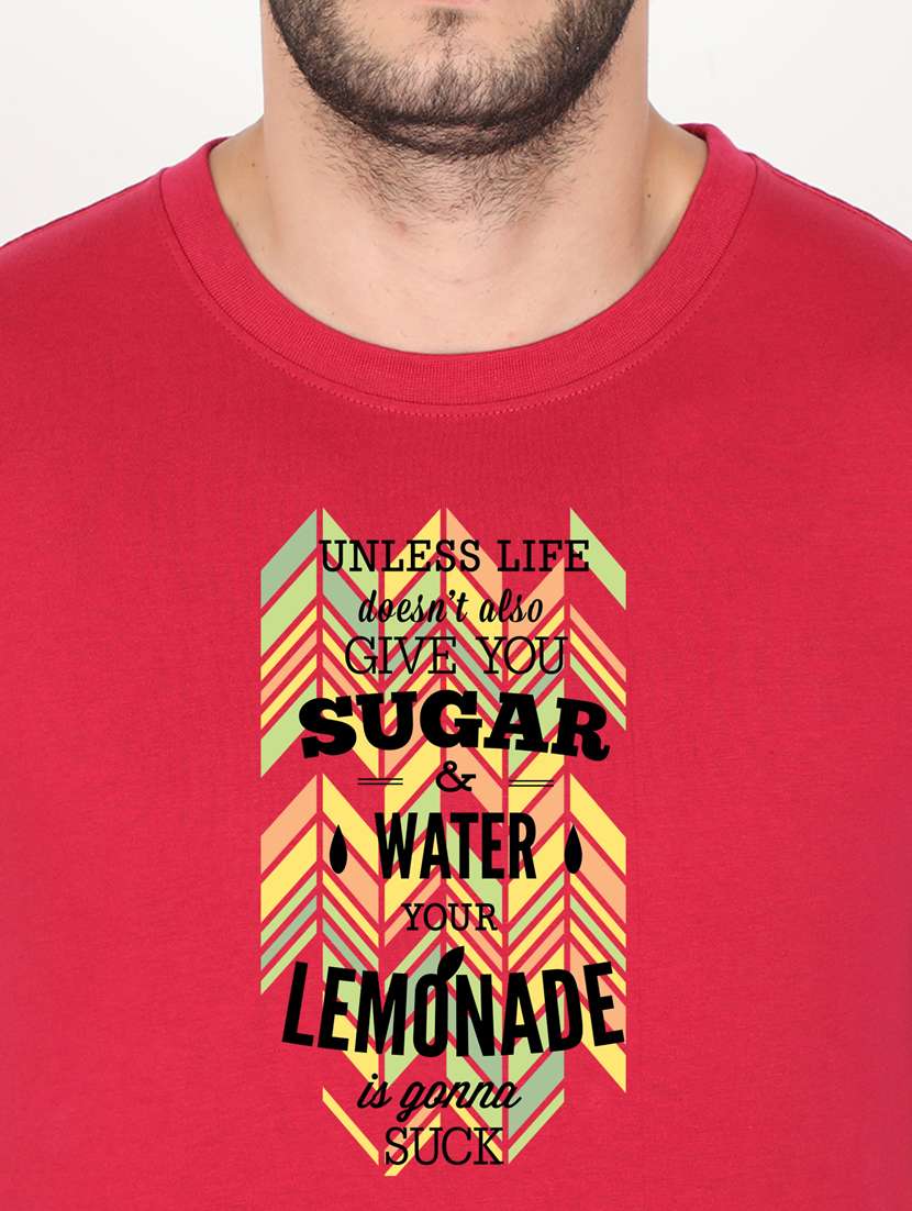 red front print t-shirt - 17890683 -  Standard Image - 2