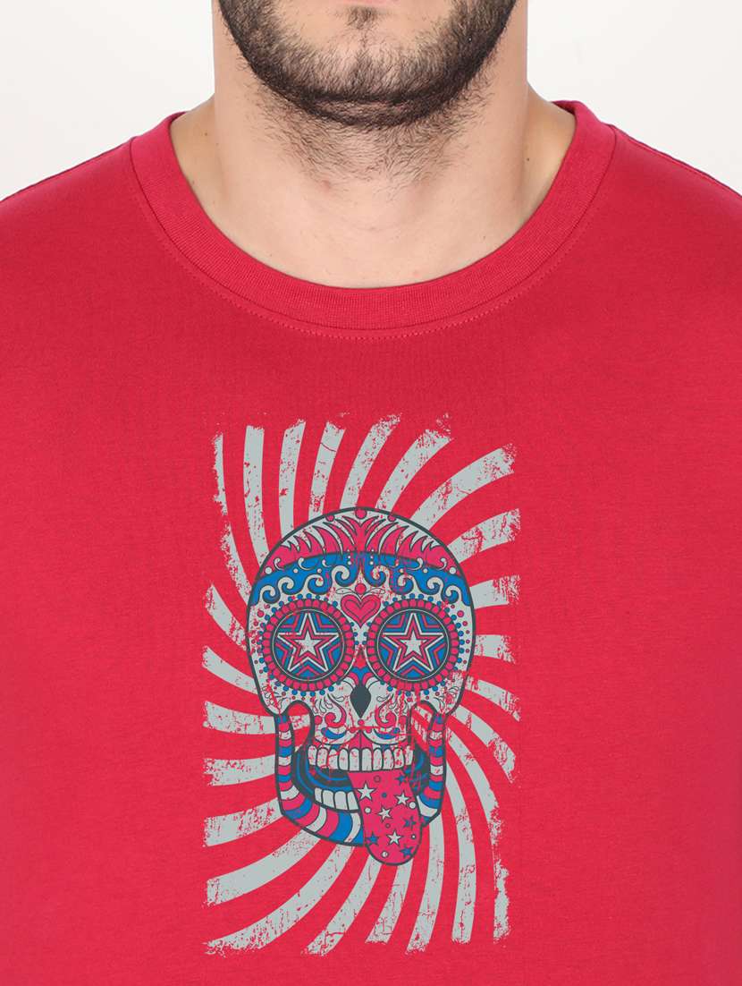 red front print t-shirt - 17890752 -  Standard Image - 2