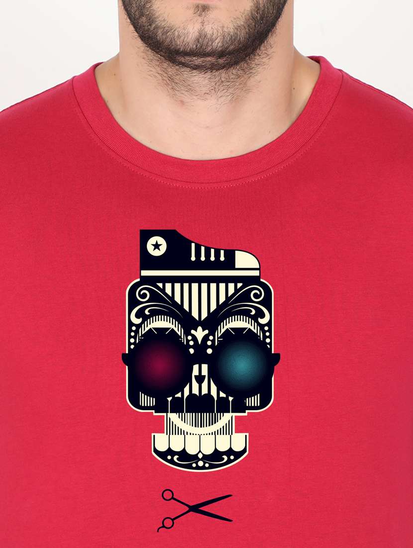 red front print t-shirt - 17890822 -  Standard Image - 2