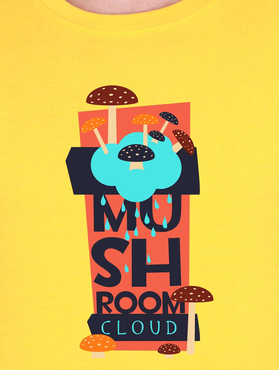 yellow printed t-shirt - 17891505 -  Standard Image - 2