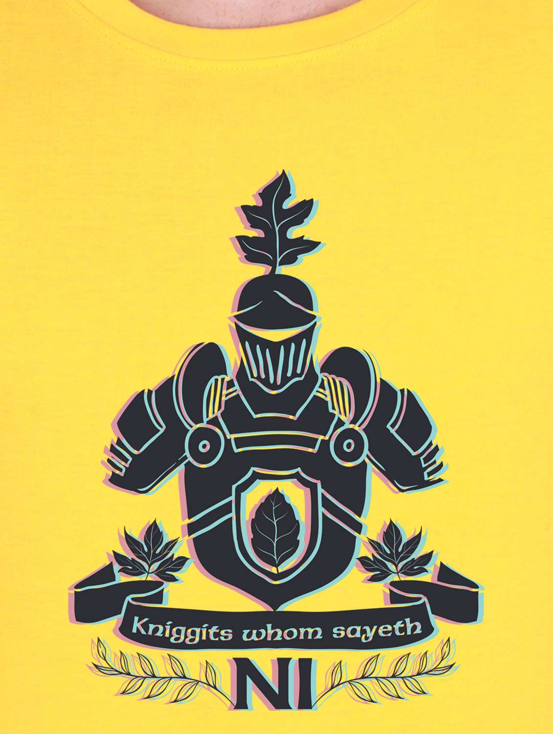 yellow printed t-shirt - 17891809 -  Standard Image - 2