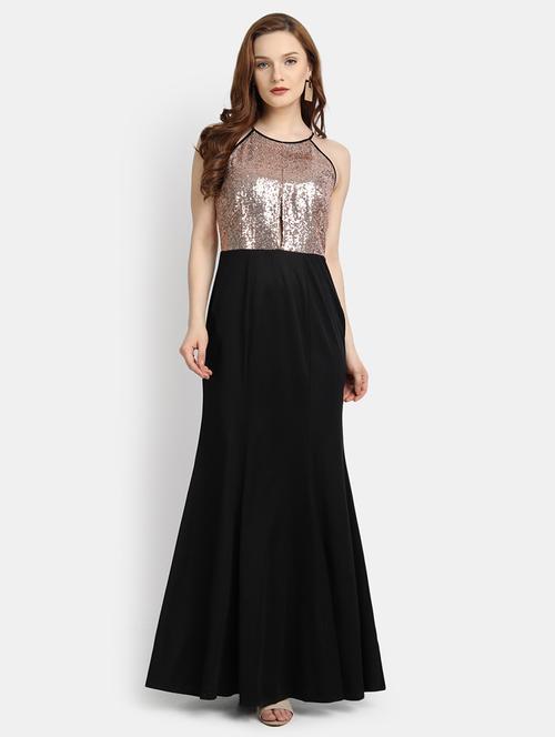 women's fit & flare maxi dress - 17892958 - Standard Image - 0