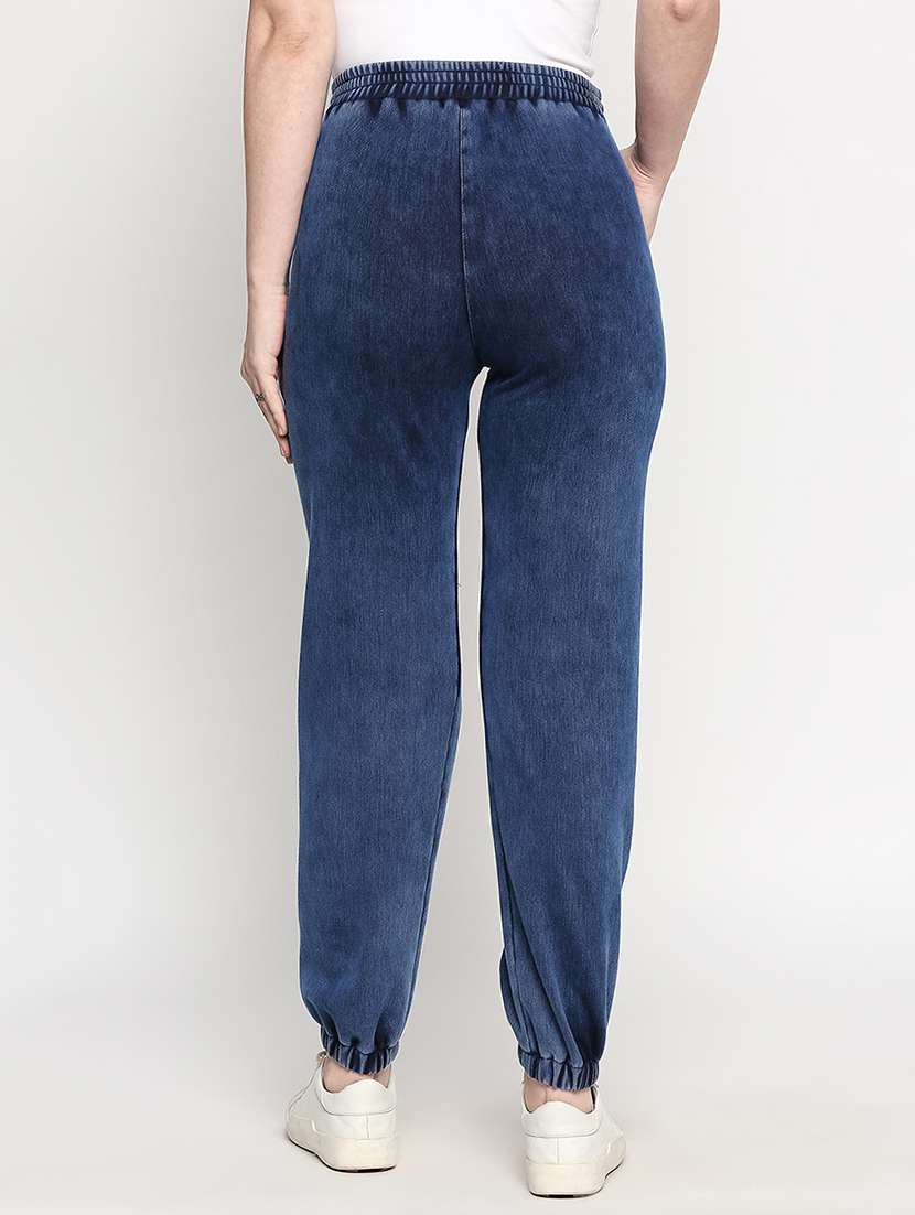 drawstring waist solid jogger - 17894205 - Standard Image - 2