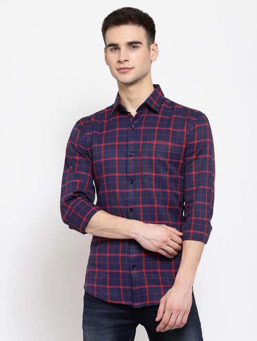mens checks casual shirt - 17894210 -  Standard Image - 0