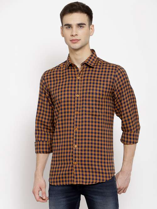 mens checks casual shirt - 17894213 -  Standard Image - 0