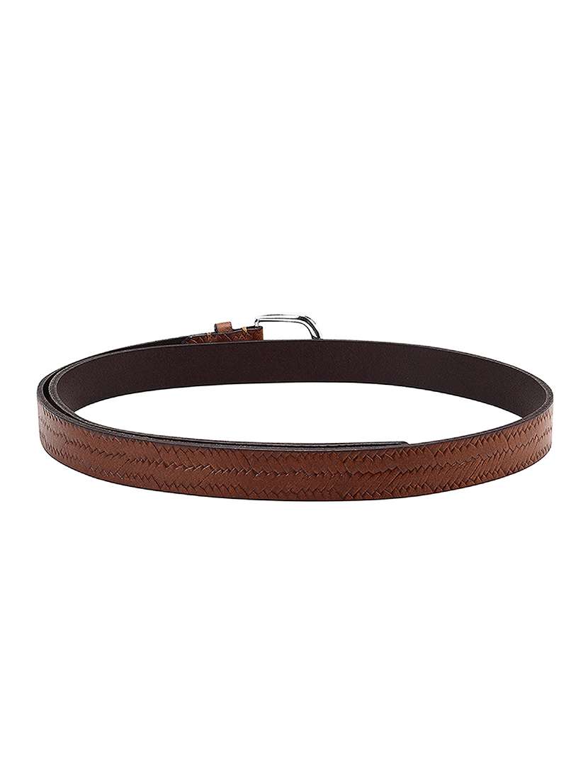 brown leather belt - 17897230 - Standard Image - 2
