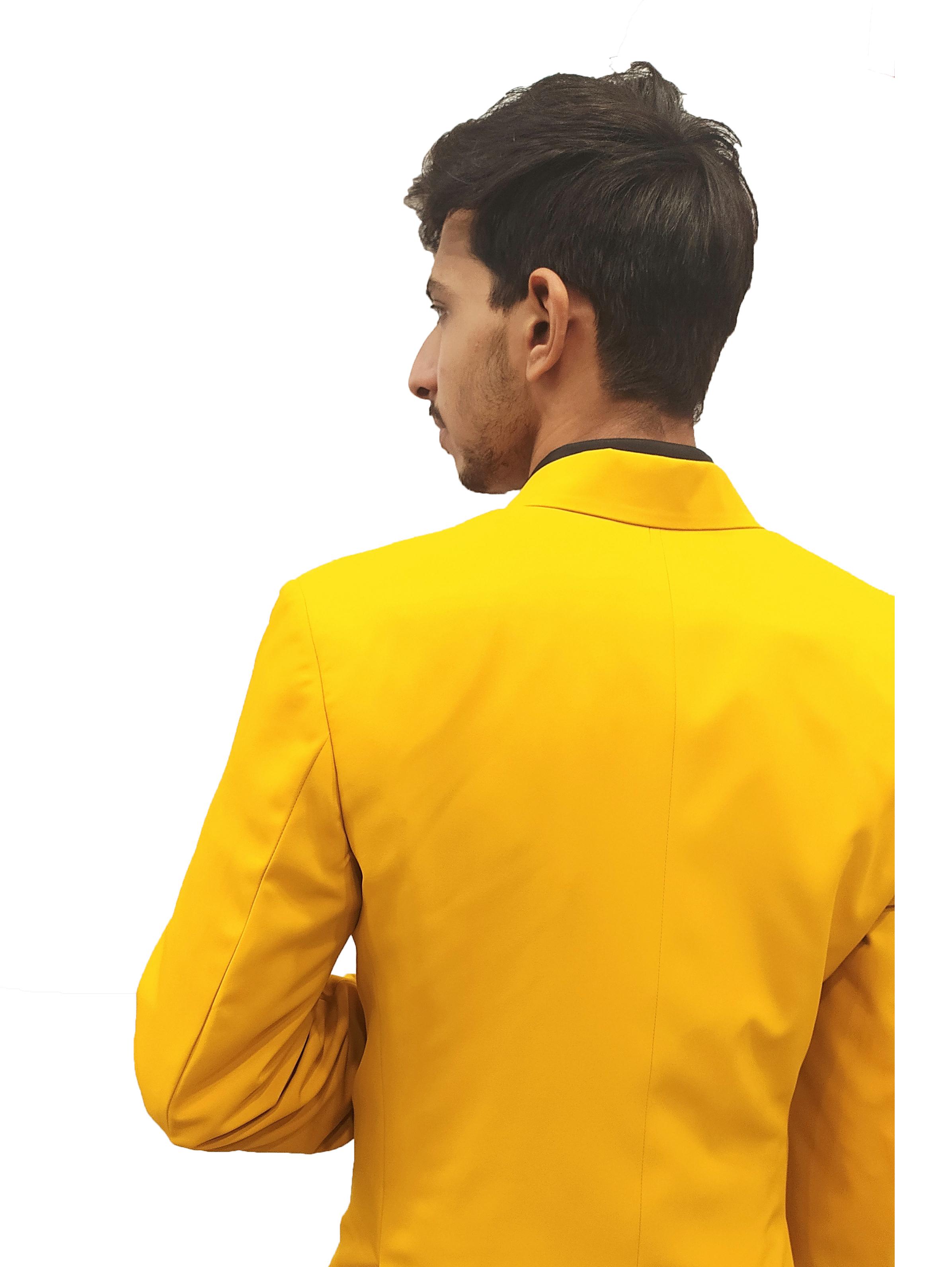 the blazer is traditionally a thigh-length, - 17900054 - Standard Image - 2