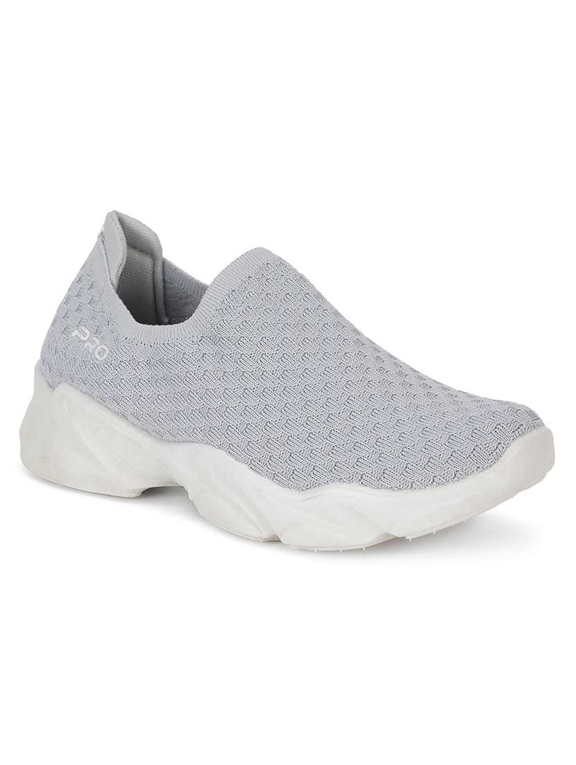 grey slip on sport shoe