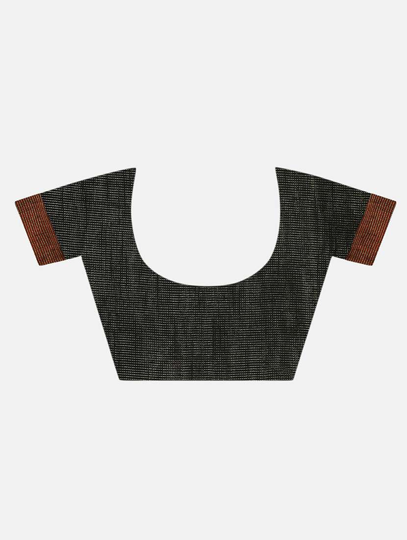 self design woven saree with blouse - 17902949 - Standard Image - 2