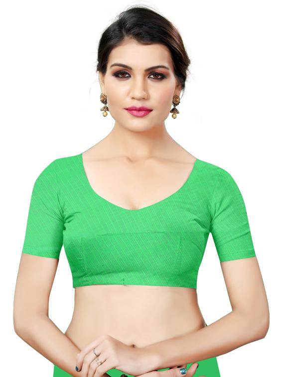 floral printed saree with blouse - 17906324 - Standard Image - 2
