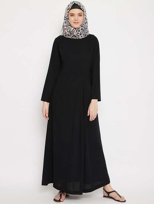 solid a-line cloaks & abaya