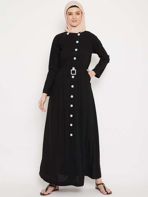 solid a-line cloaks & abaya