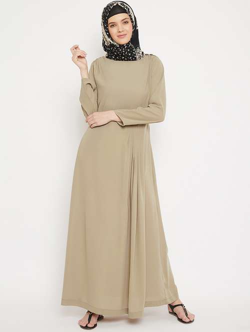 solid a-line cloaks & abaya