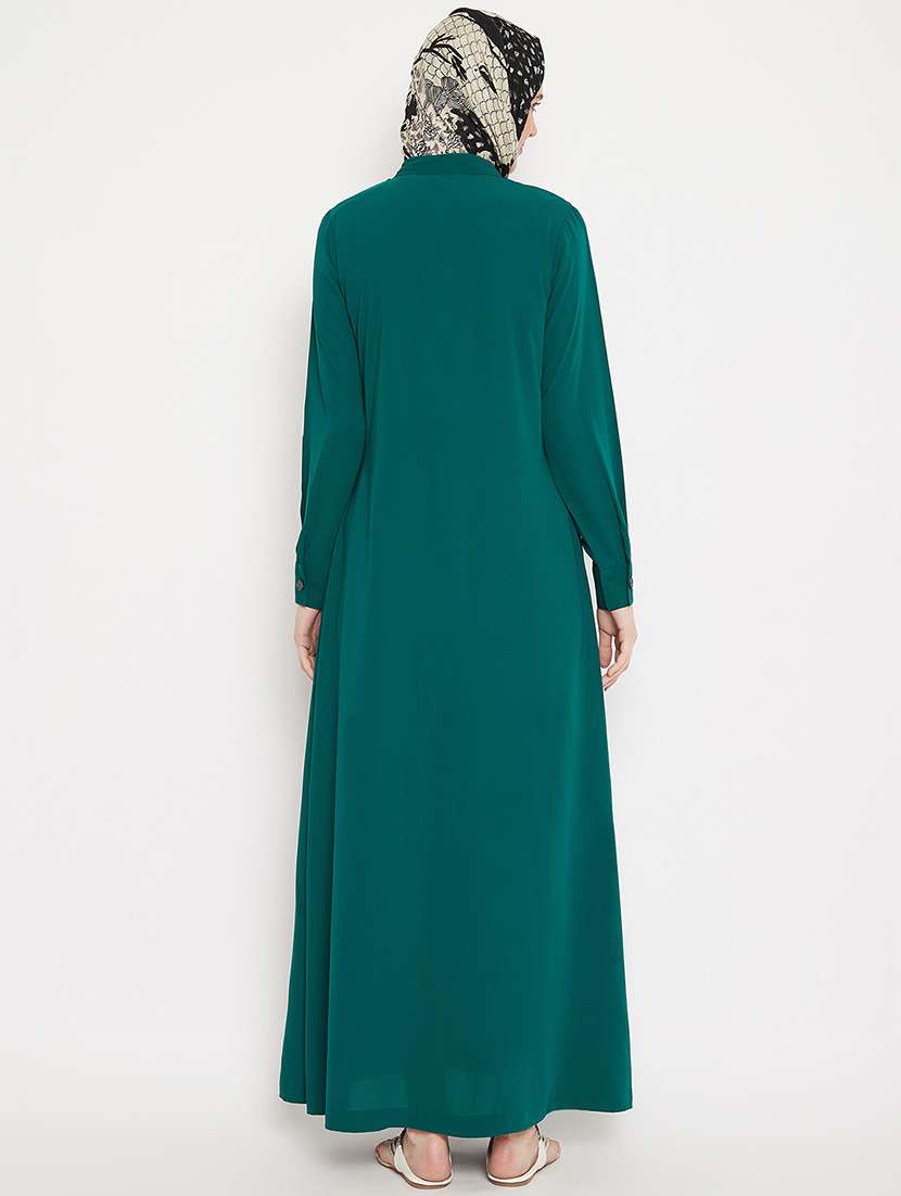 solid a-line cloaks & abaya - 17906773 -  Standard Image - 2