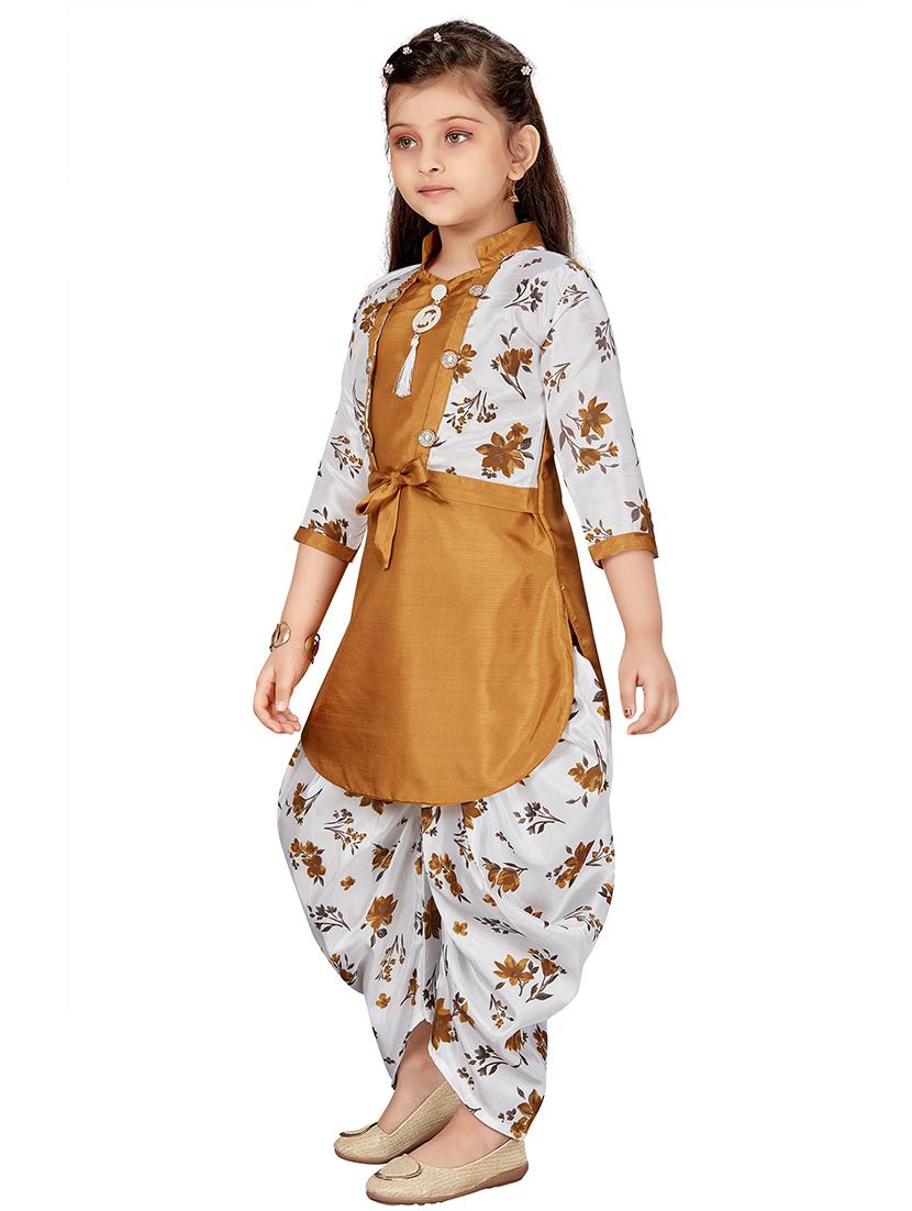yellow kurta salwar set - 17906826 - Standard Image - 2