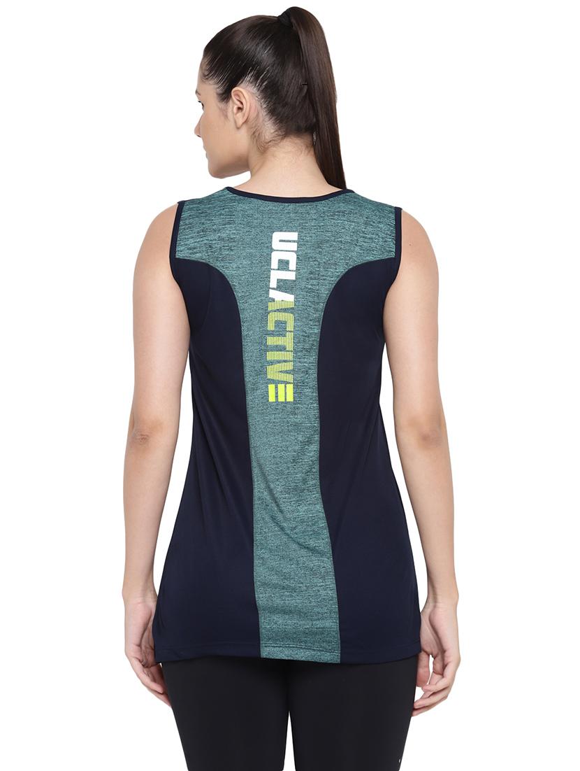 women's placement print round neck t-shirt - 17907534 - Standard Image - 2