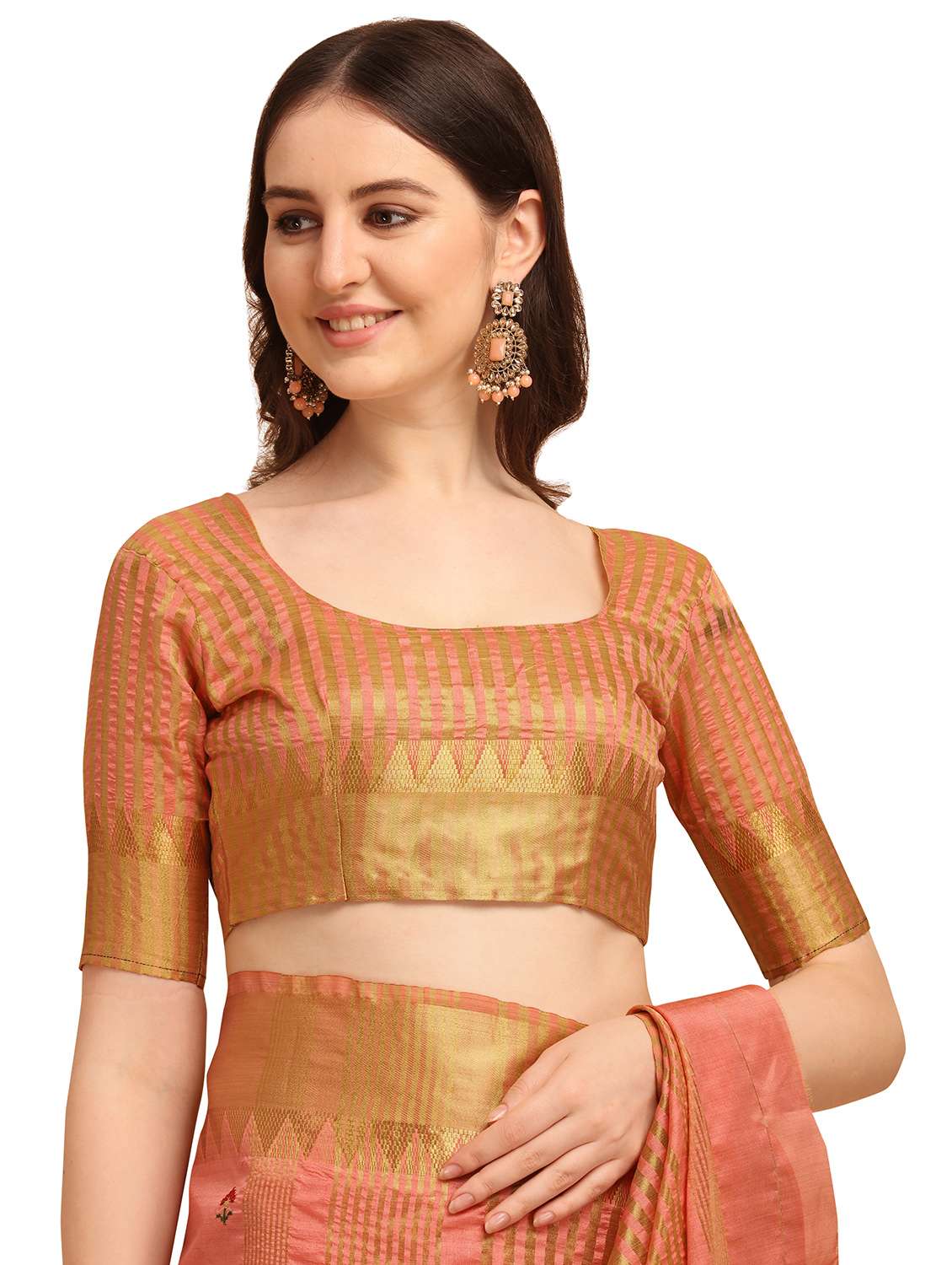 women's embroidered saree with blouse - 17908135 -  Standard Image - 2