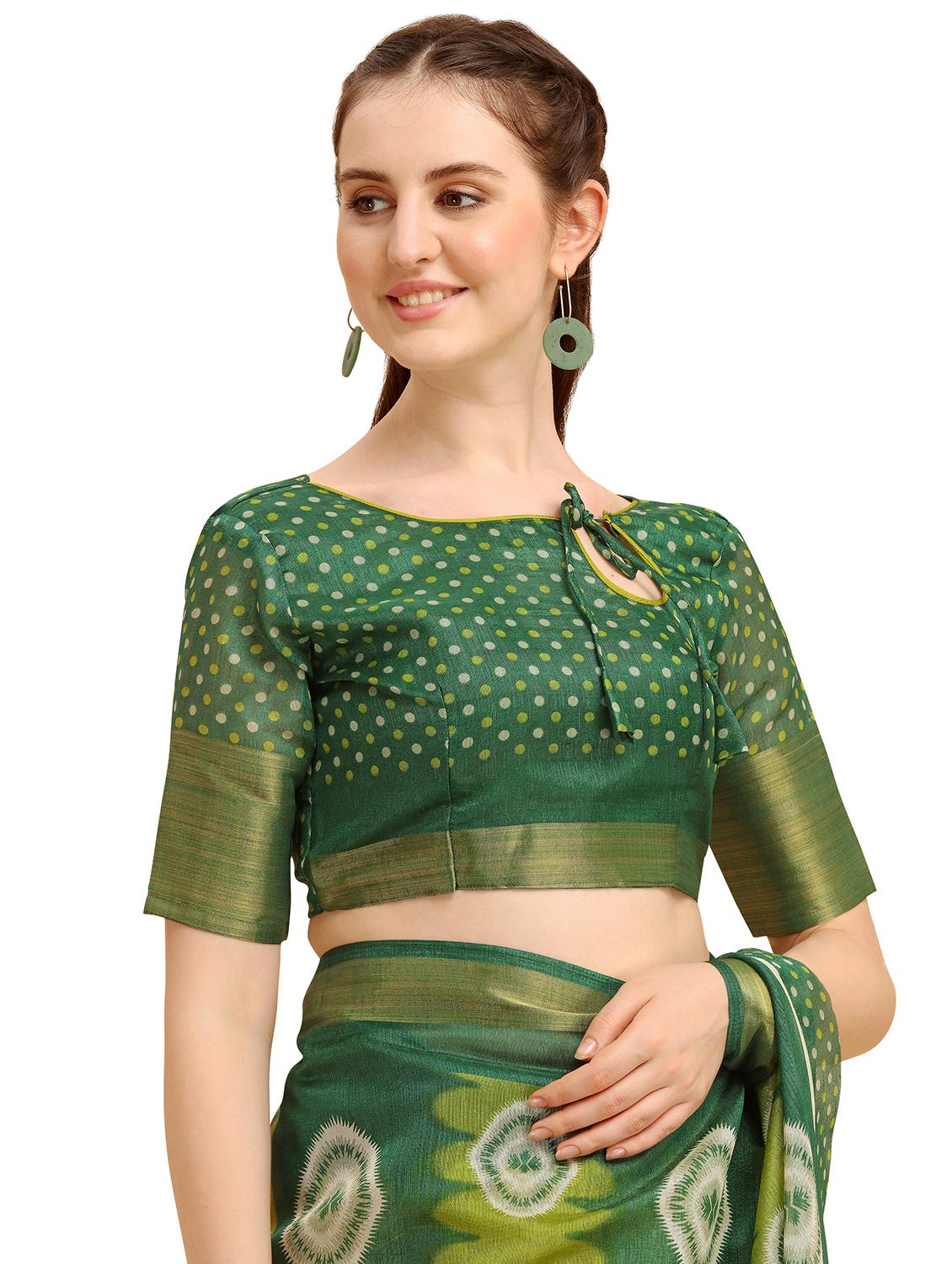 ikat printed saree - 17908167 - Standard Image - 2