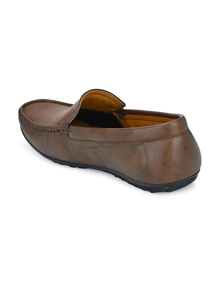 brown tpr slip on loafers - 17912099 - Standard Image - 2