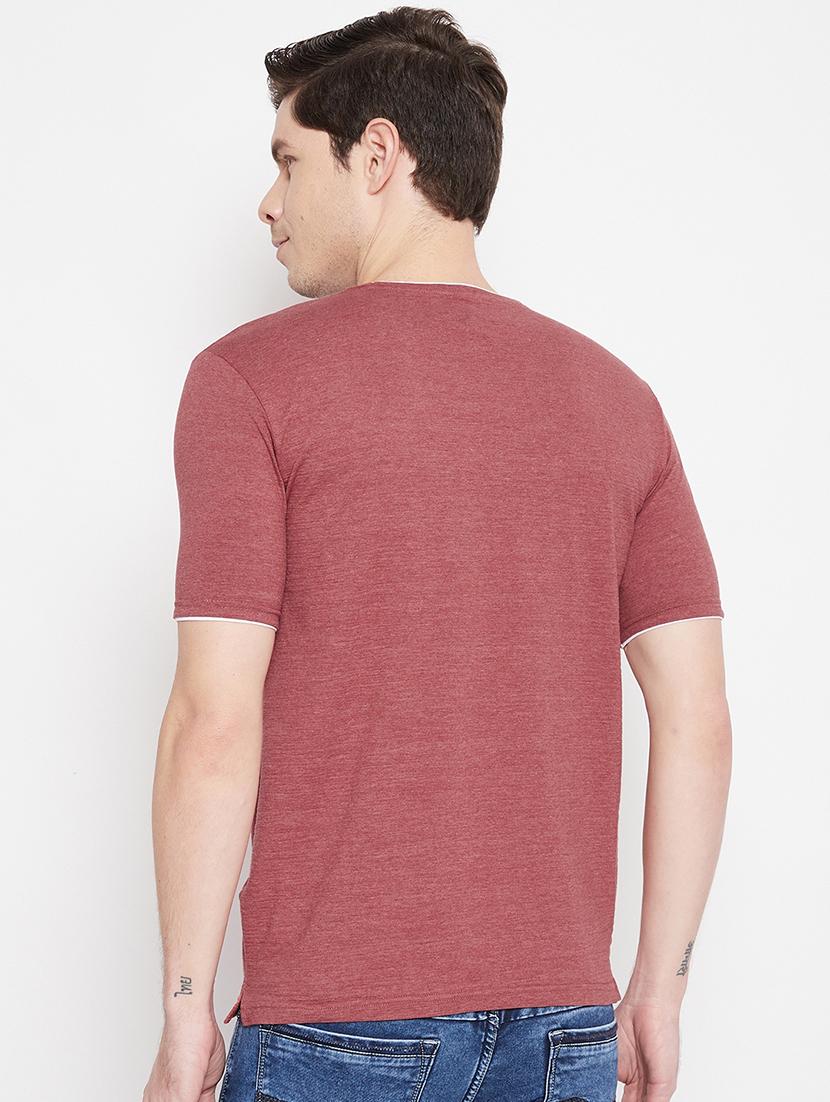 red printed t-shirt - 17912180 - Standard Image - 2