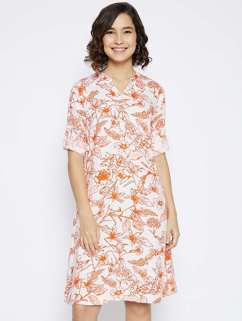 women's  floral dress