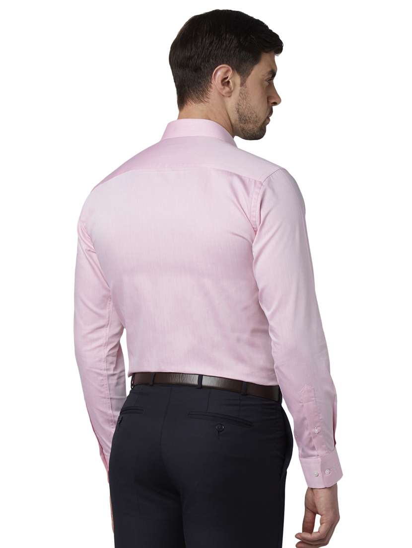 pink solid formal shirt - 17917126 -  Standard Image - 2