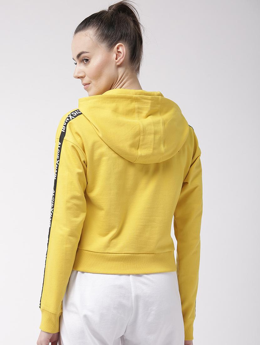 hooded neck side taped sweatshirt - 17917619 - Standard Image - 2