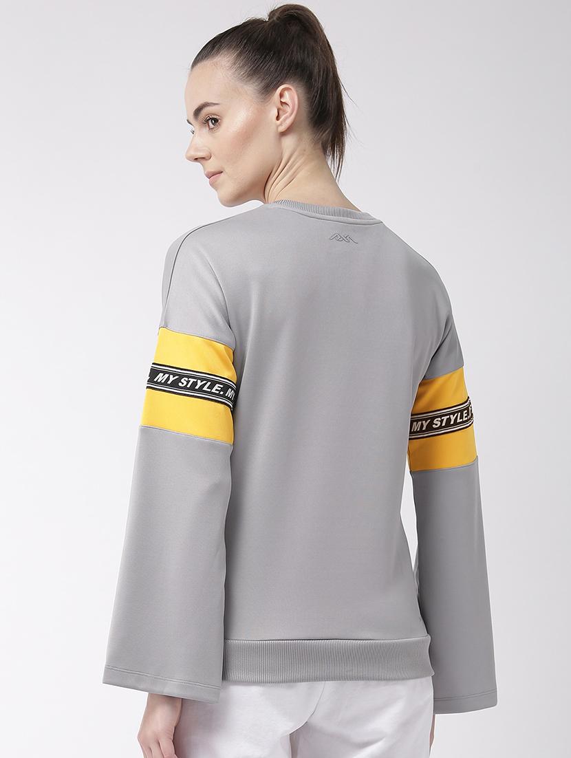 round neck printed sweatshirt - 17917623 - Standard Image - 2
