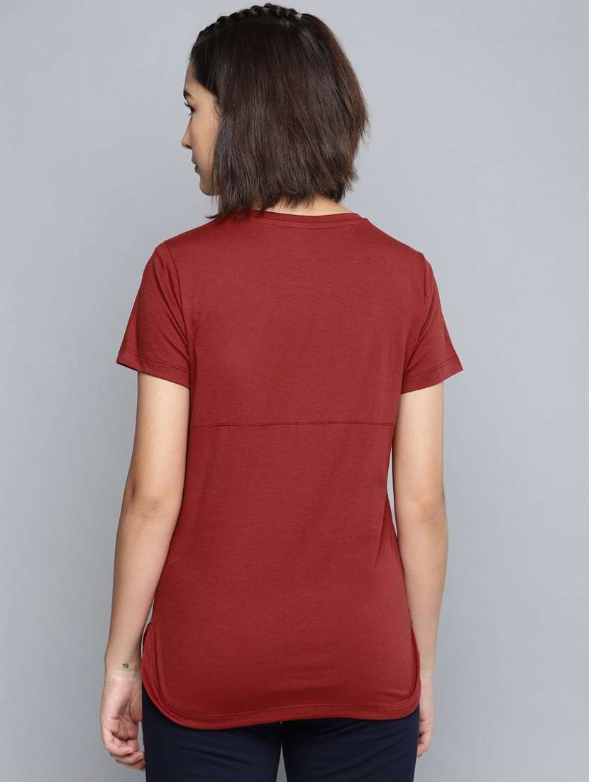 round neck solid tee - 17917630 - Standard Image - 2