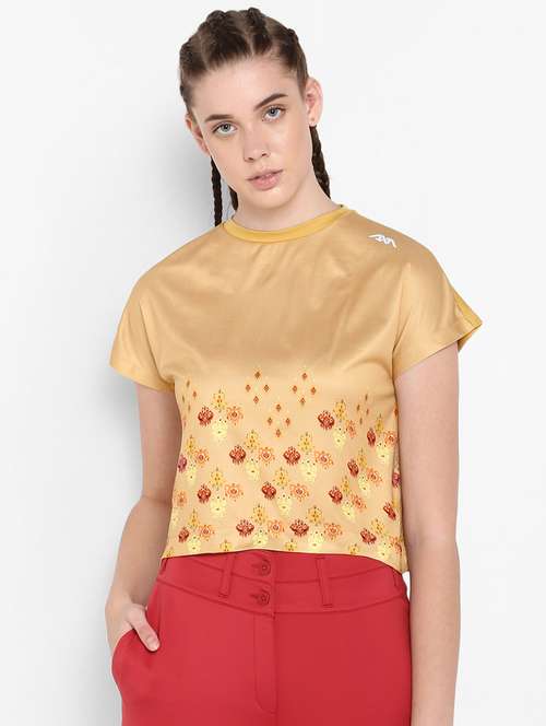 crew neck printed tee - 17917640 - Standard Image - 0