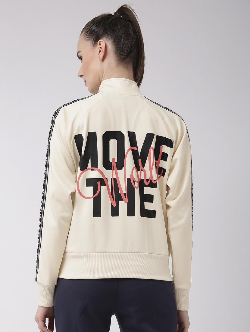 stand collar printed jacket - 17917665 - Standard Image - 2
