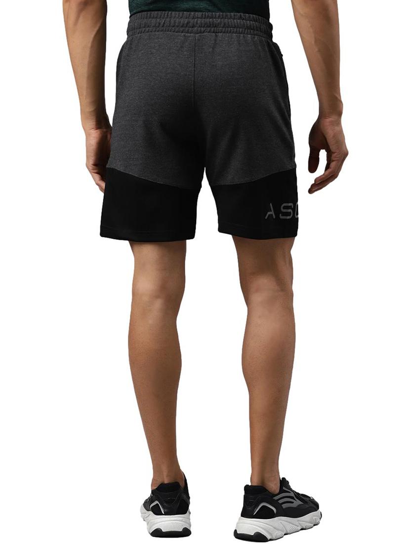 black color block shorts - 17922242 - Standard Image - 2