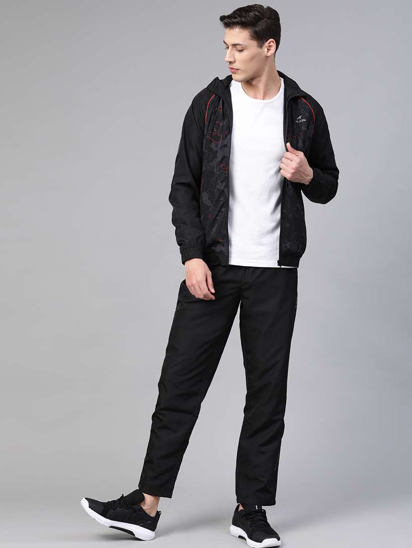 black printed track suit - 17922406 - Standard Image - 2