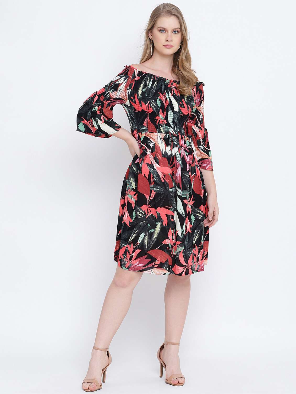 women's  floral dress