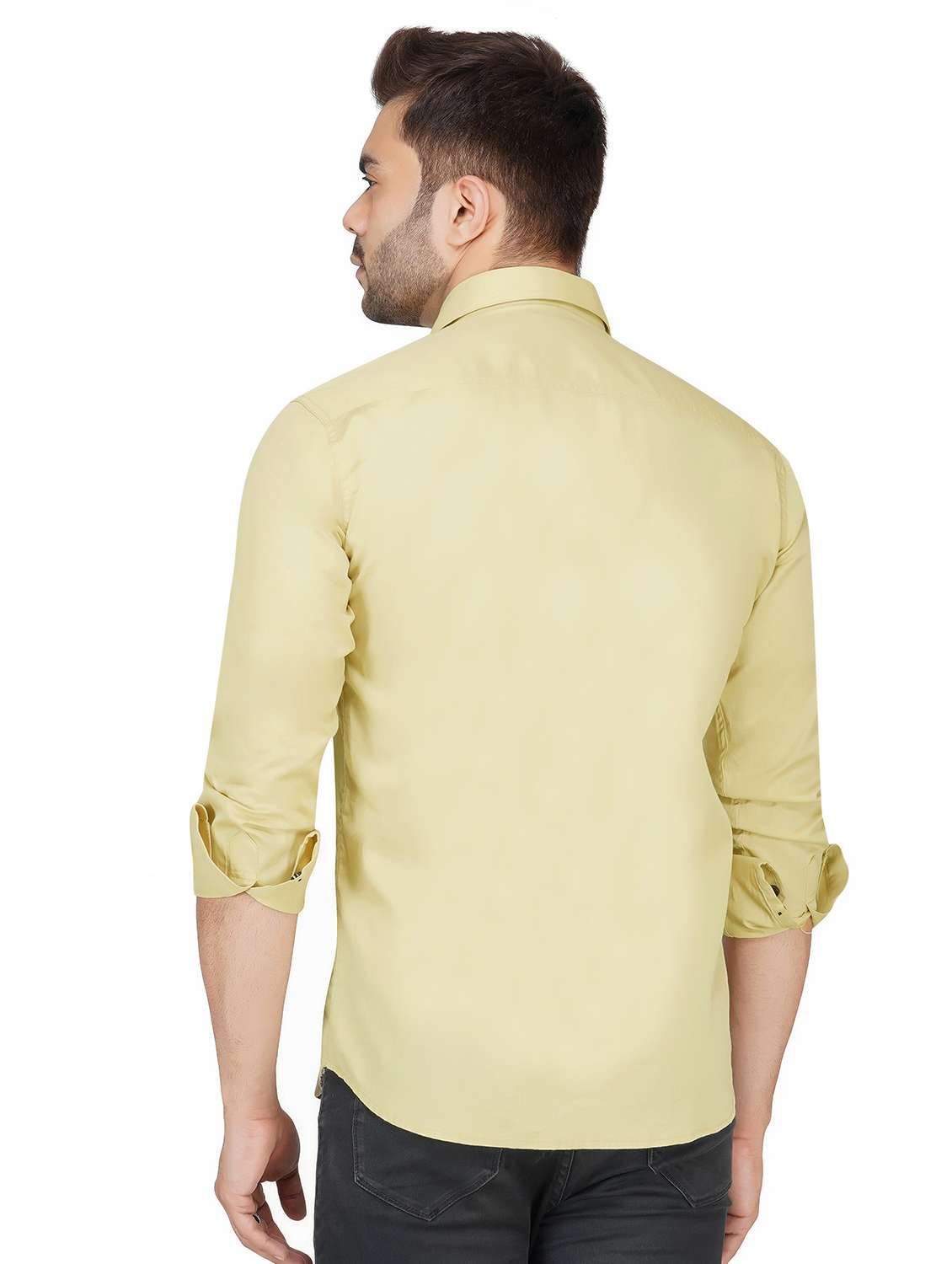 mens solid casual shirt - 17923793 -  Standard Image - 2