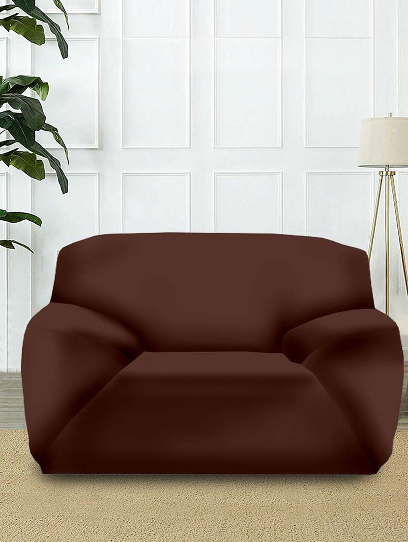 cortina spandex polyester single seatser sofa cover 145*90