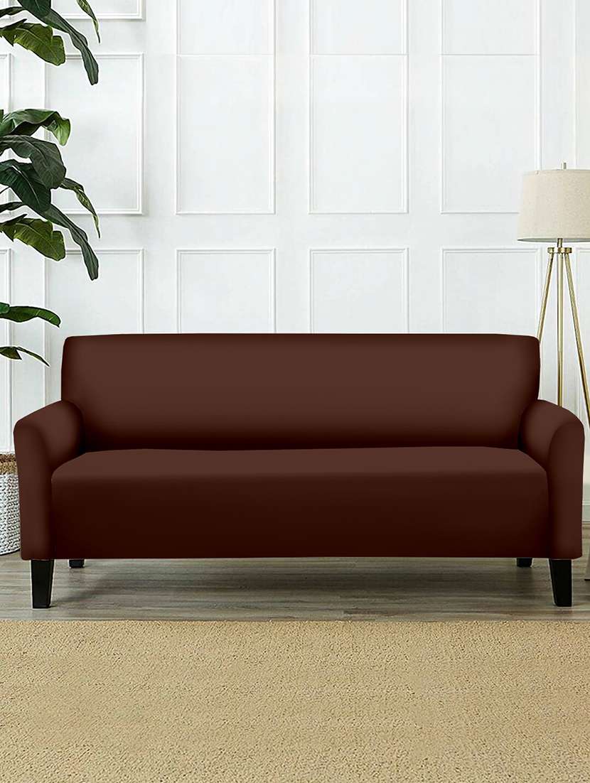 cortina spandex polyester two seatser sofa cover 185x145