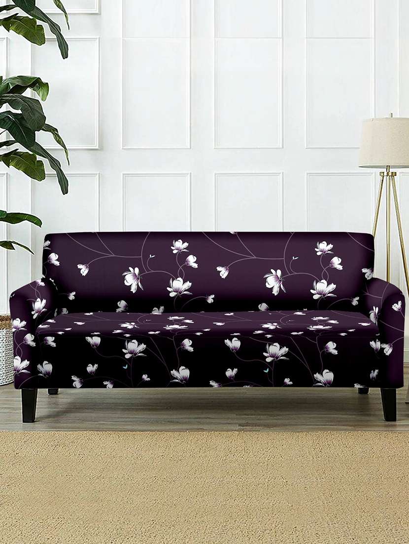 cortina spandex polyester three seatser sofa cover 230*185