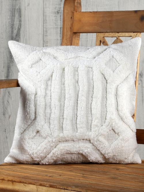cotton cushion cover 16 x 16 inch  (set of 1) by ambbi collections - 17924792 -  Standard Image - 0