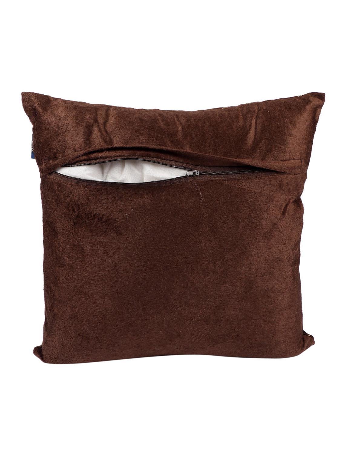 velvet cushion cover 16 x 16 inch (set of 1) by ambbi collections - 17924795 - Standard Image - 2