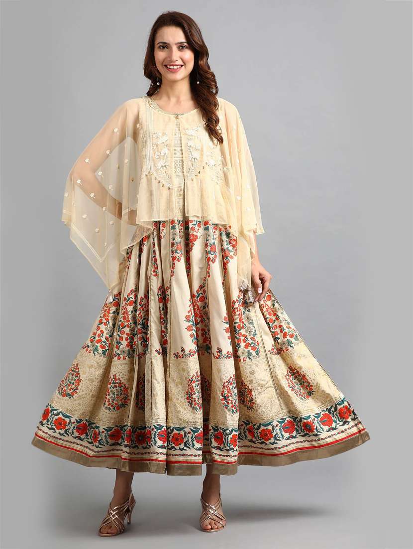 women's layered kurta
