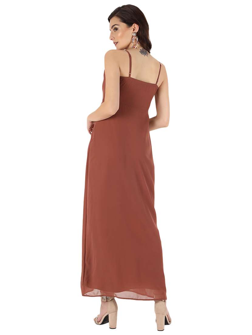 women's solid dress - 17925169 - Standard Image - 2