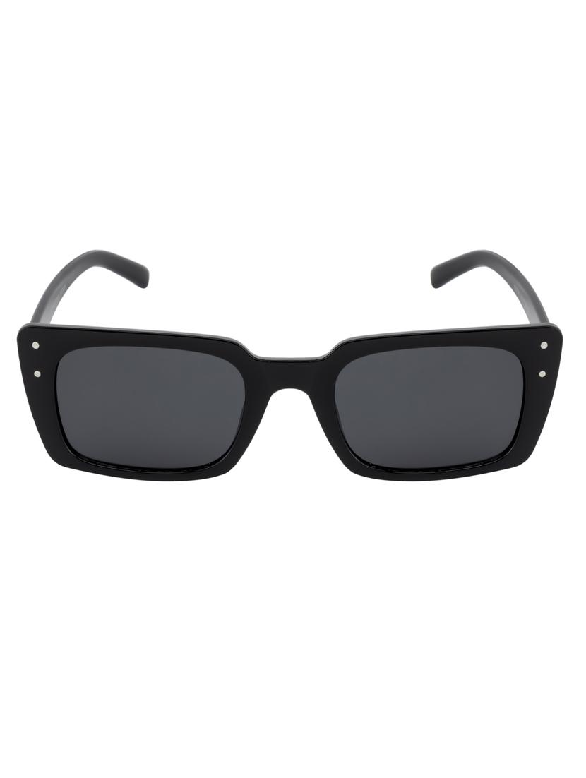 ted smith unisex square black sunglass - 17925431 -  Zoom Image - 0