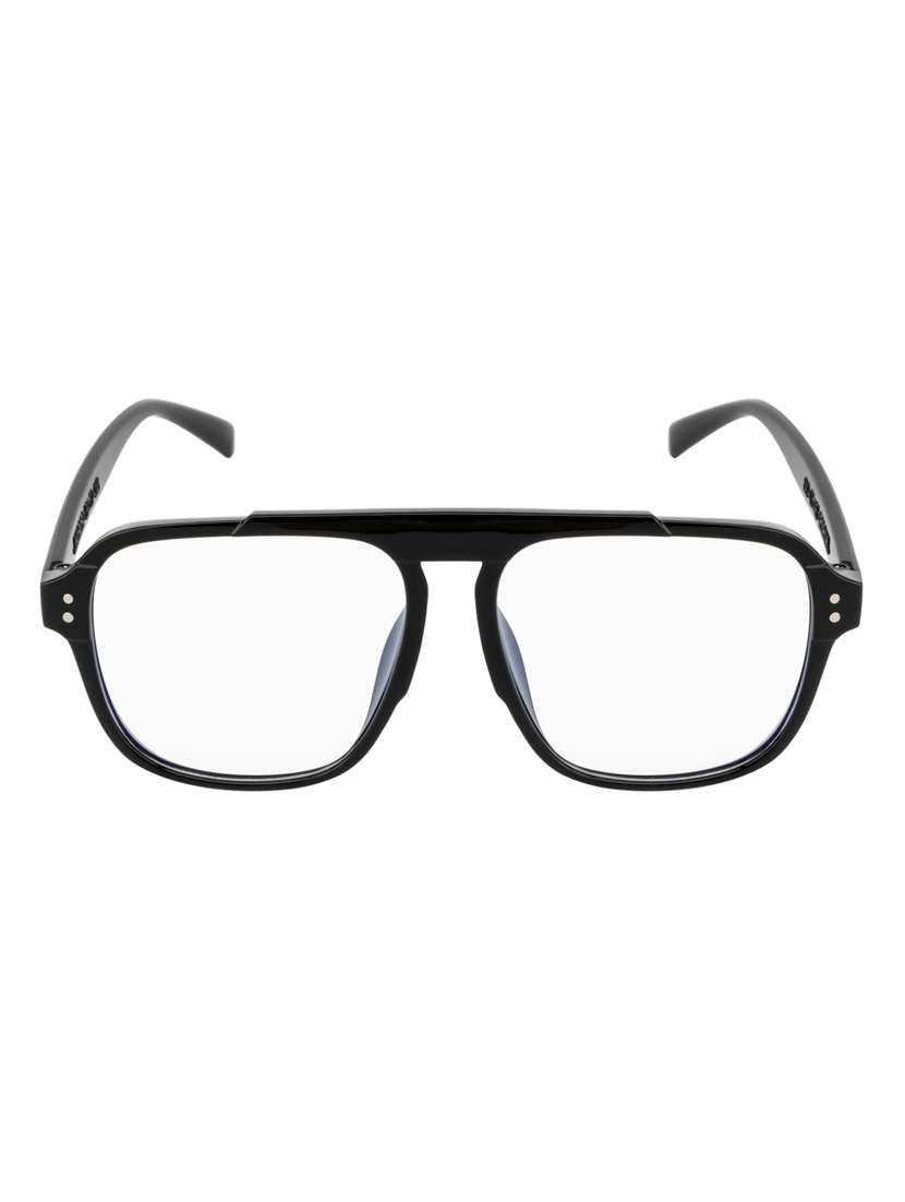 ted smith unisex aviator black sunglass